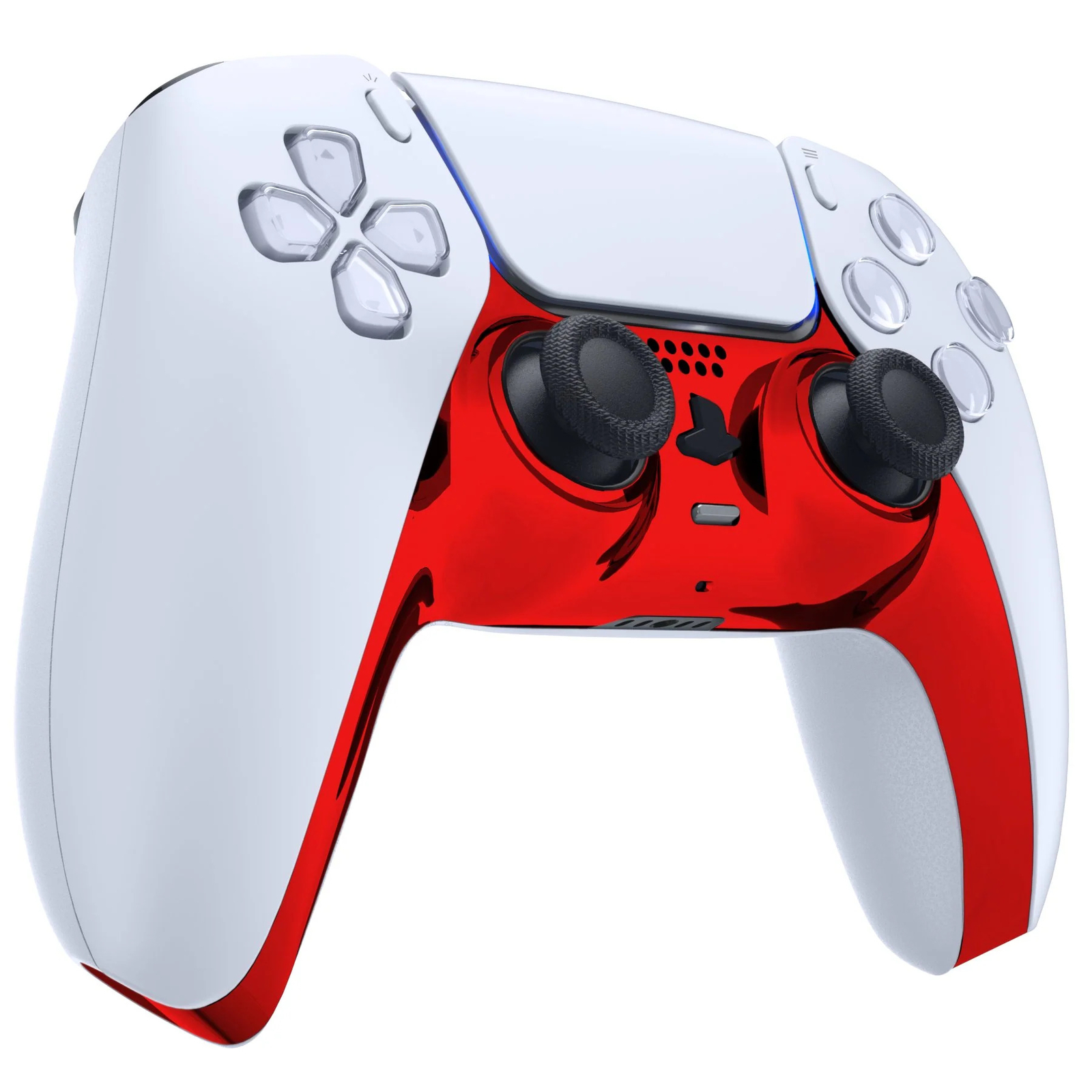 New Replacement Front Trim Shell w/Accent Rings compatible with PS5 Controller