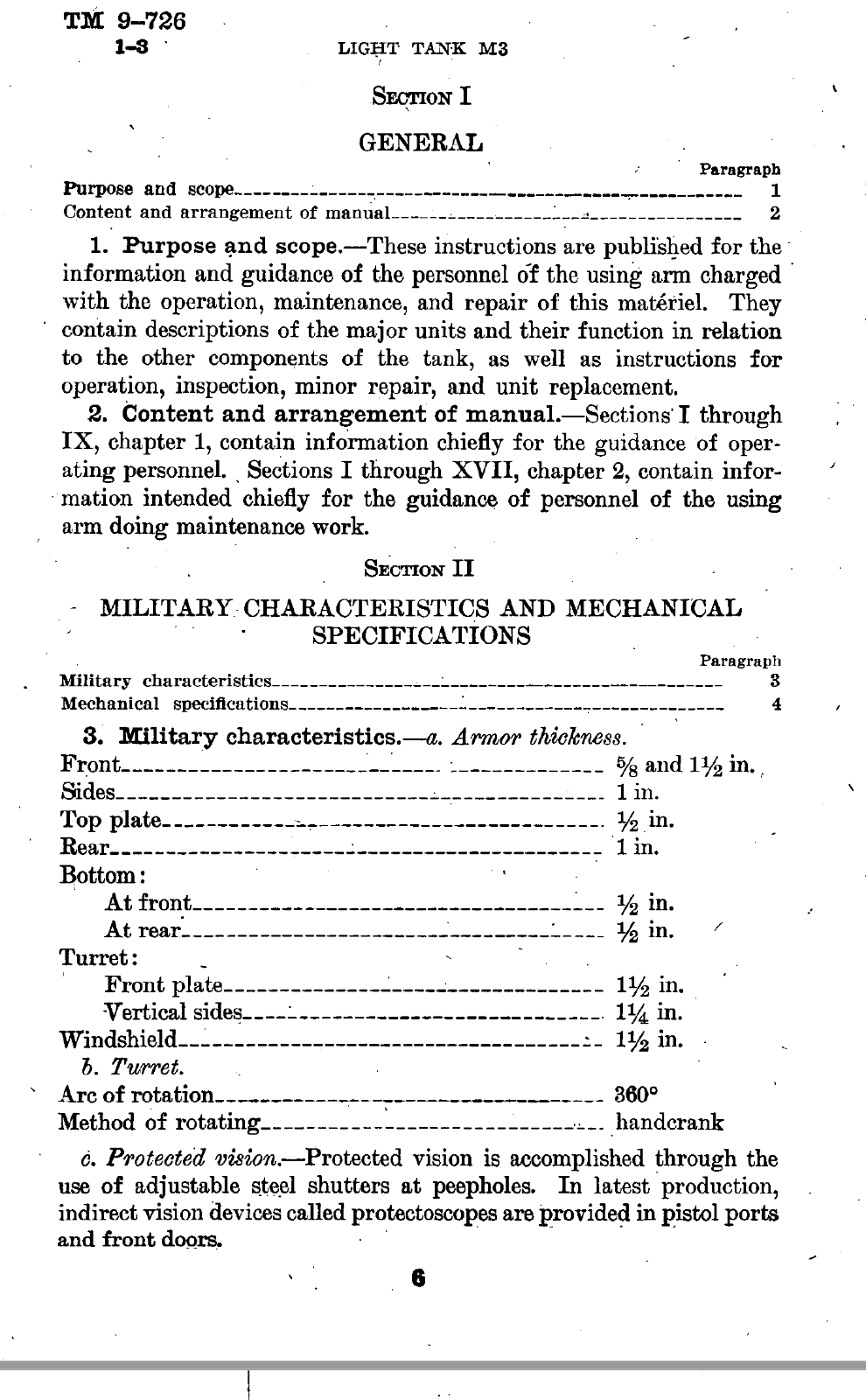 253 page 1942 LIGHT TANK M3 TM Technical Manual on CD