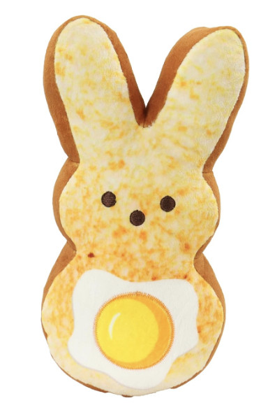Shaggy Bunny Peeps Collectible Plush Hash Browns Brunch Bunny Toy New With Tag
