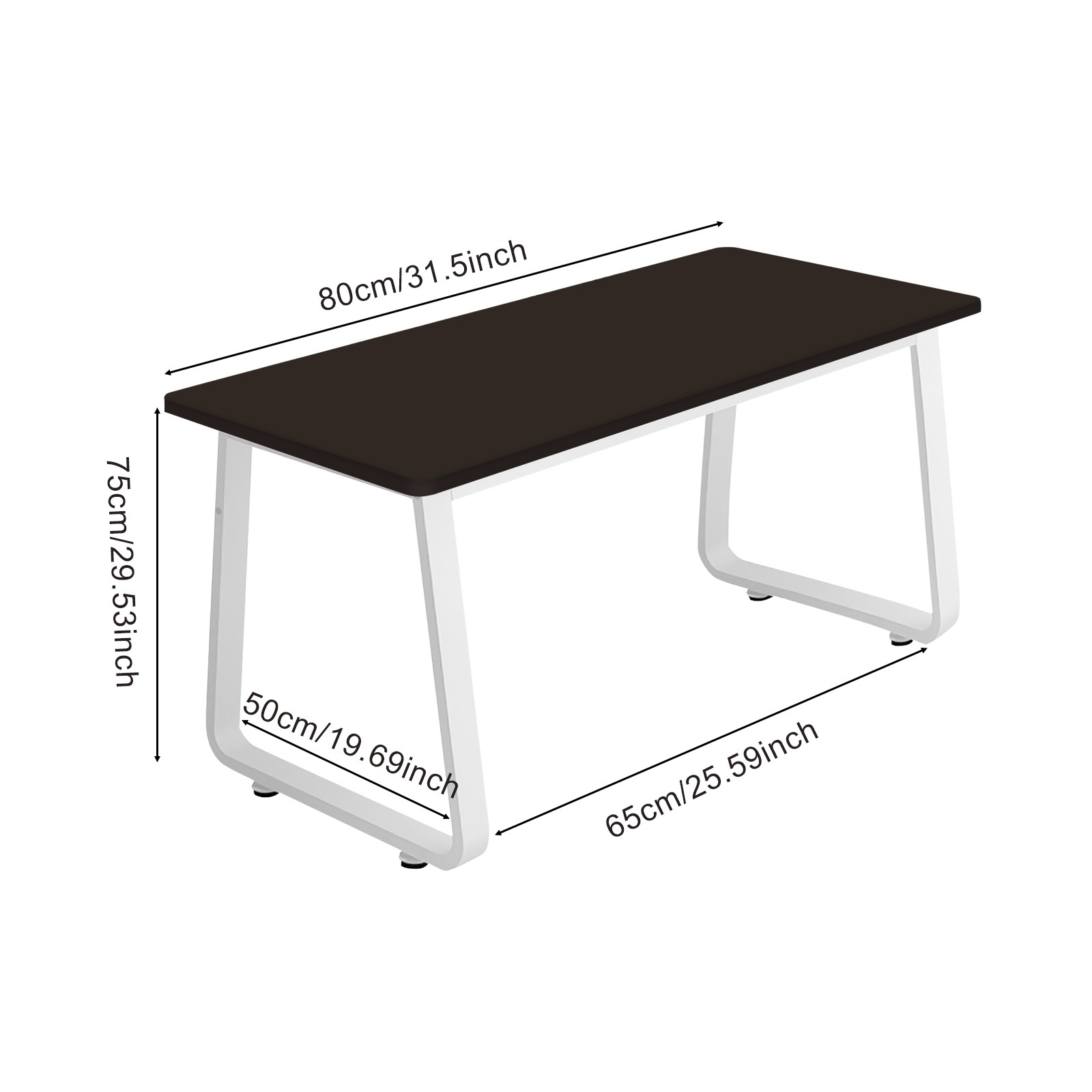 Computer Desk Writing Study Gaming PC Laptop Table Workstation Home Office 32in