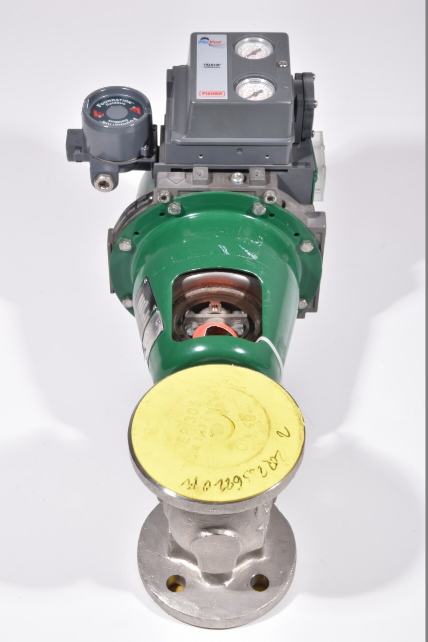 FISHER DVC5040 / DVC5020F + 1018S + 2371DF1, System 9000, control valve