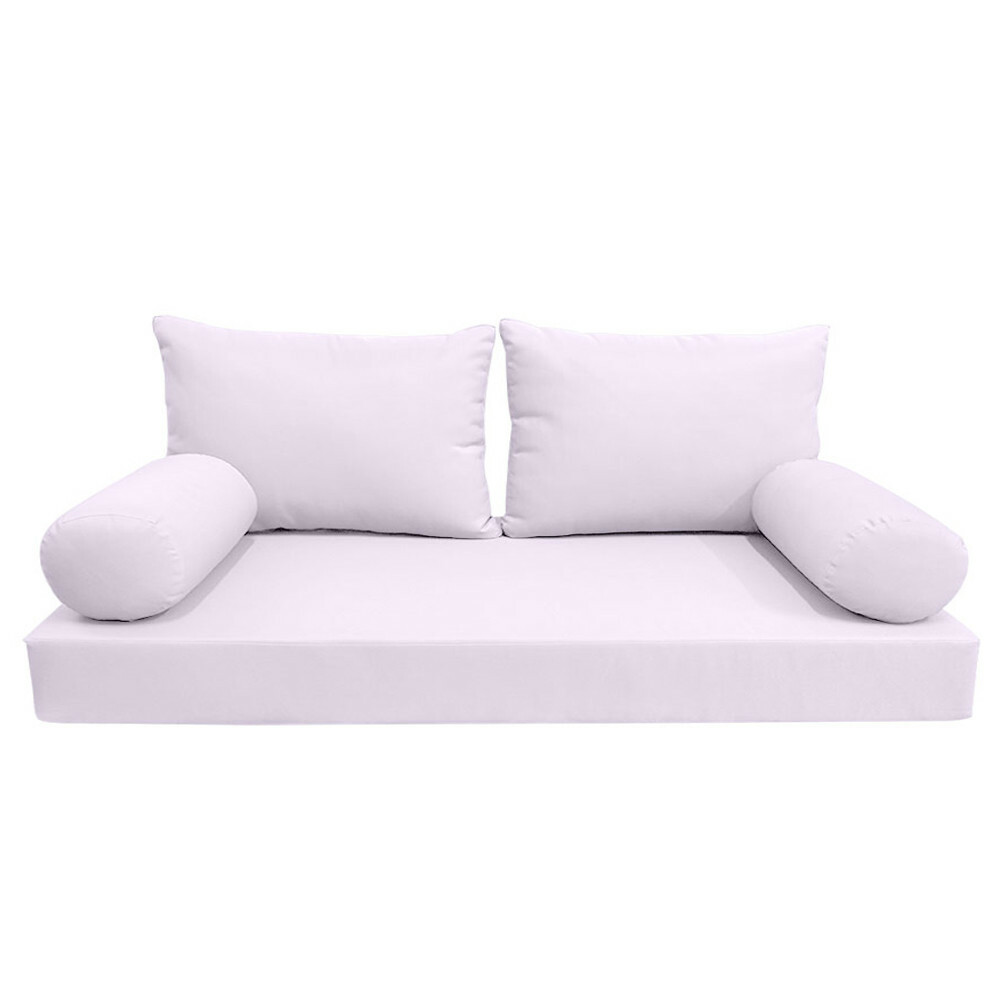 *COVER ONLY*-Style 2 Daybed Mattress Bolster Pillow Covers Knife Edge Twin-AD107