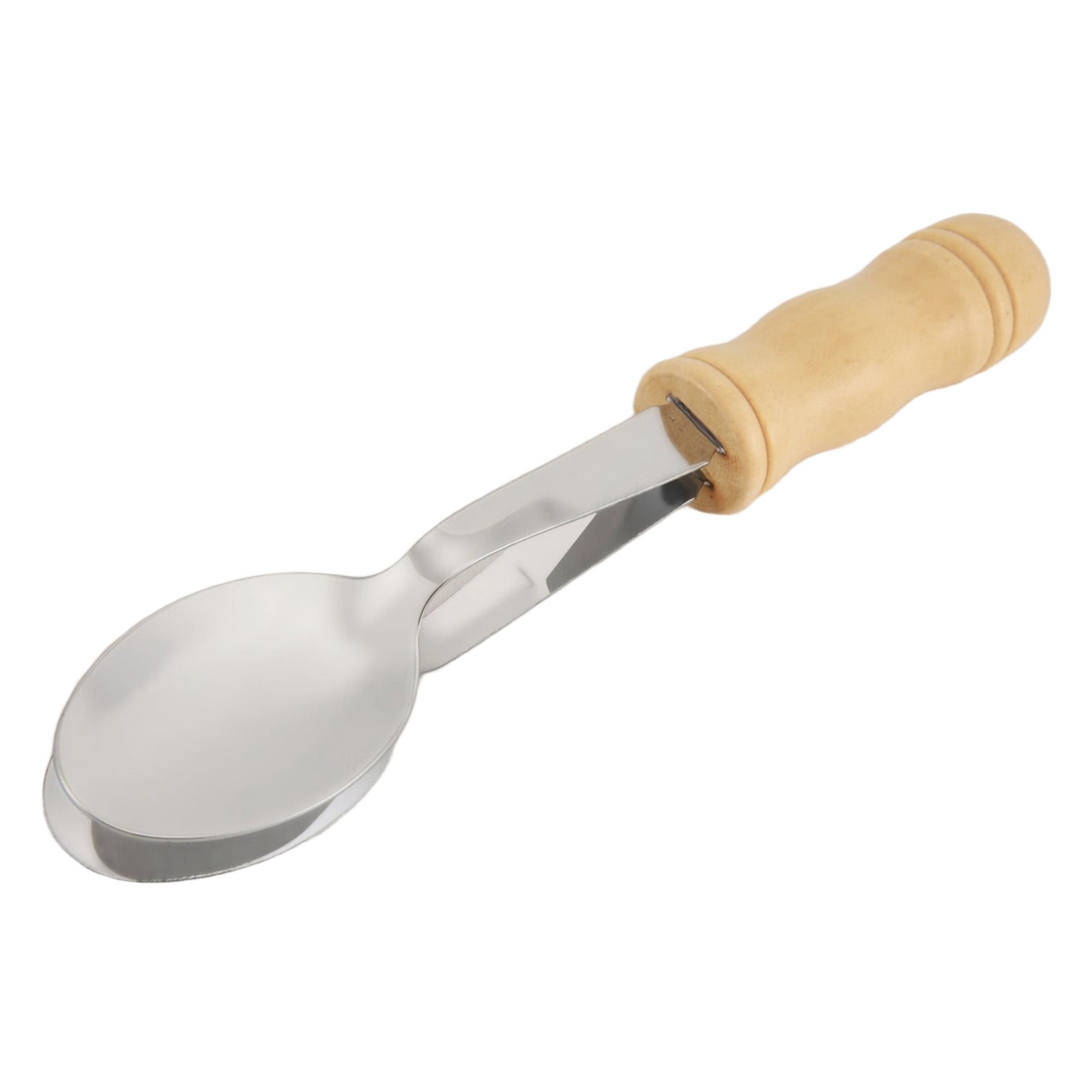 Musical Spoons Instrument with Wooden Handle Percussion Instrument with7128
