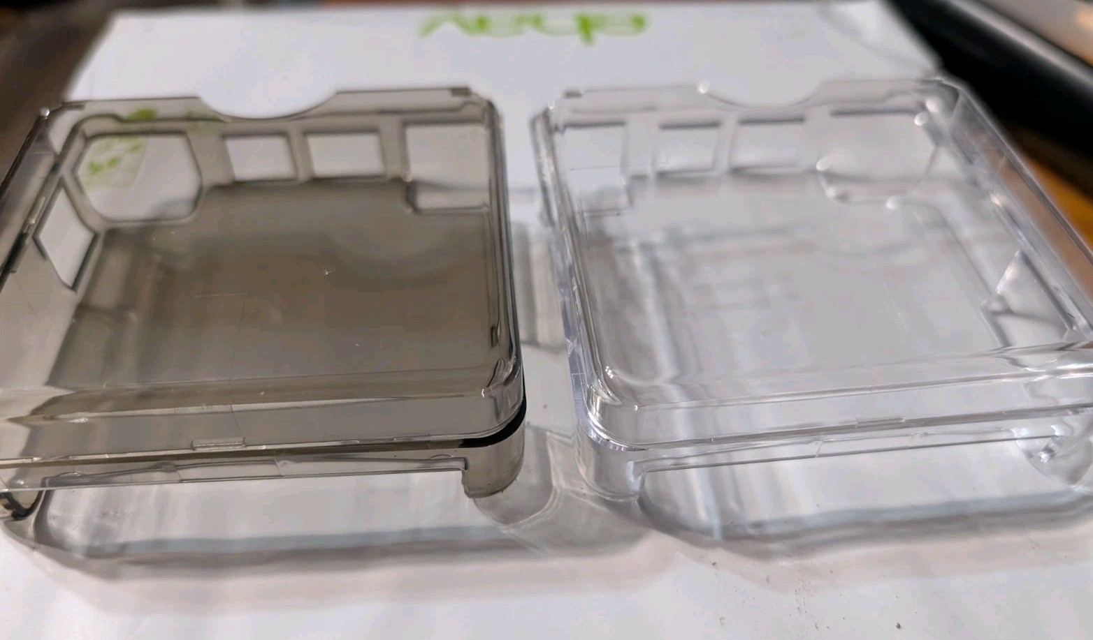 Nintendo Gameboy Advance GBA SP Hard Shell Plastic Case - Clear Or Smoke