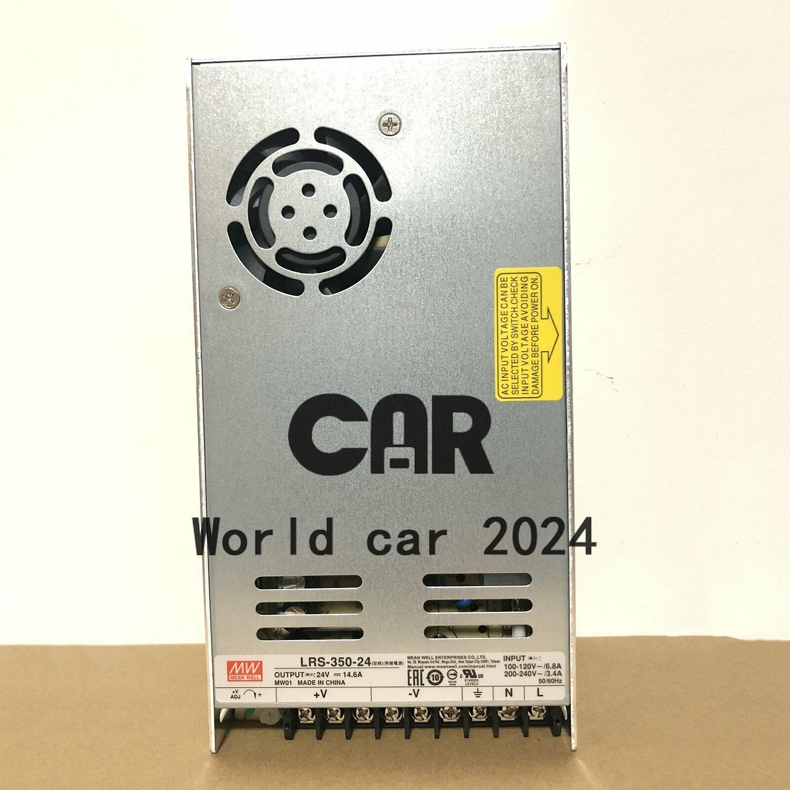 One New Mean Well LRS-350-24 24V 14.6A Switching Power Supply -