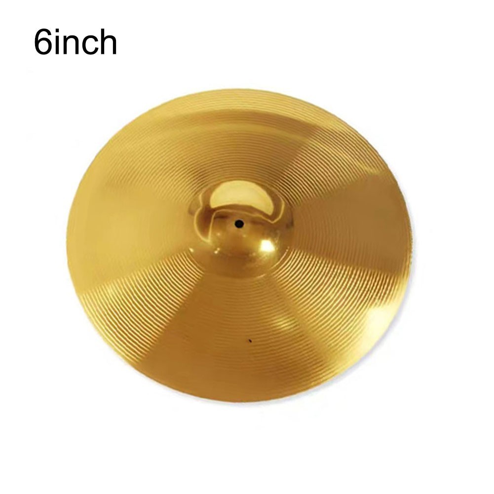 High Grade Brass Cymbals for Drummers at All Levels (6 8 10 12 14 16 Inch)
