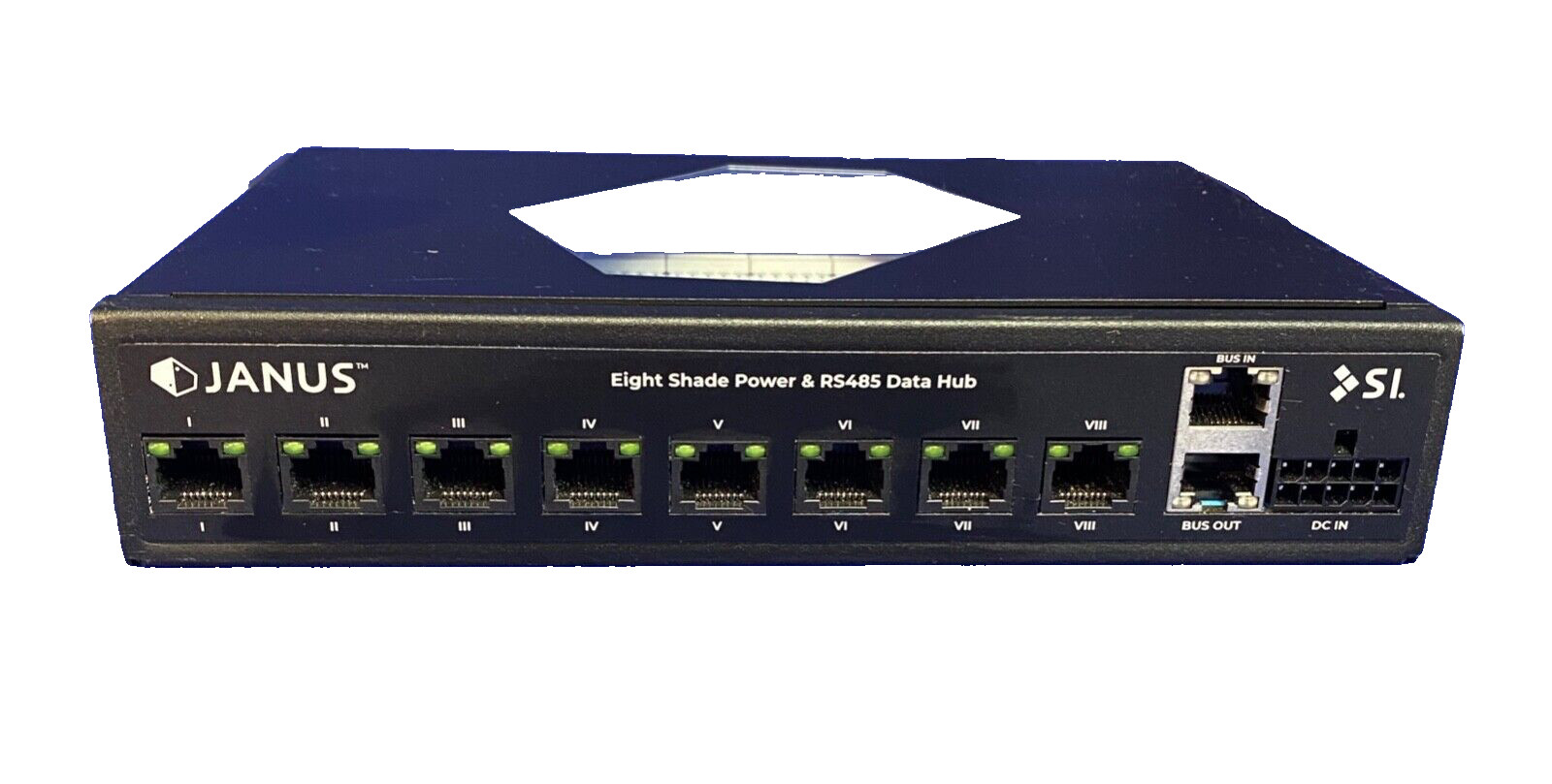 JANUS RS485, Eight Shade Power & Data Hub Window Shade Control- Pre Owned