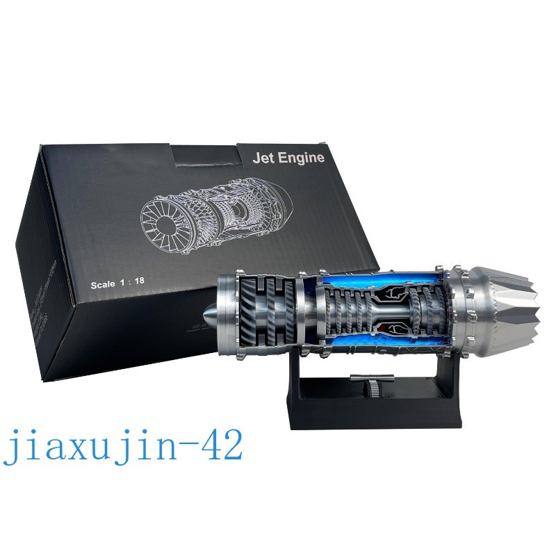 1/18 F35/J35 Engine Turbofan Blade Aircraft Engine Model Adjustable Speed Gift