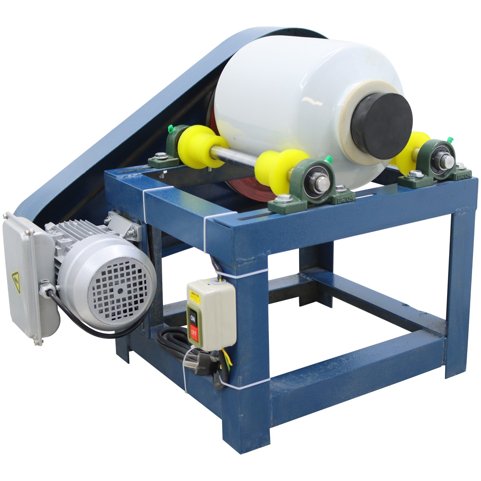 Horizontal Laboratory Ball Mill 5L Single Ceramic Jar Glaze Quartz Ore Grinding