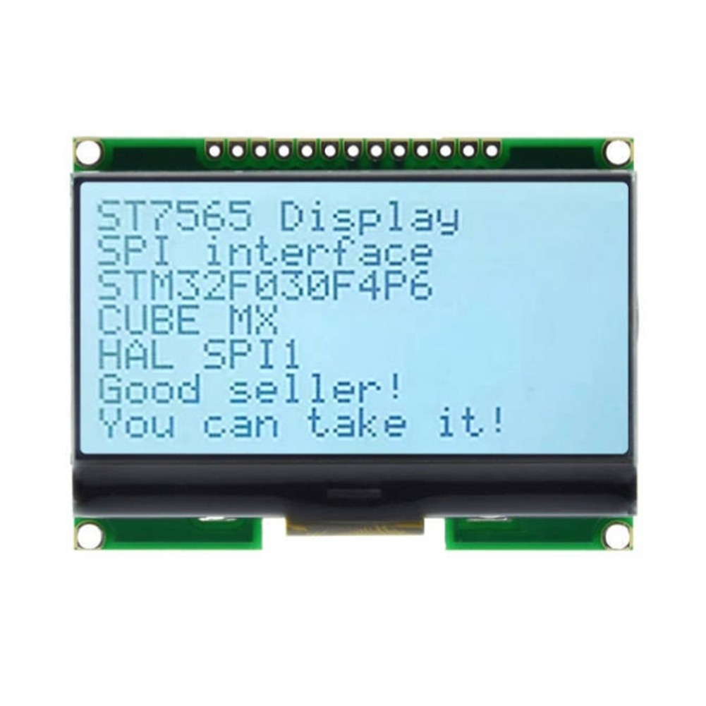 LCD12864-06D Module 128x 64 DOTS COG LCD Module ST7565 Driver Module Grey W6M9