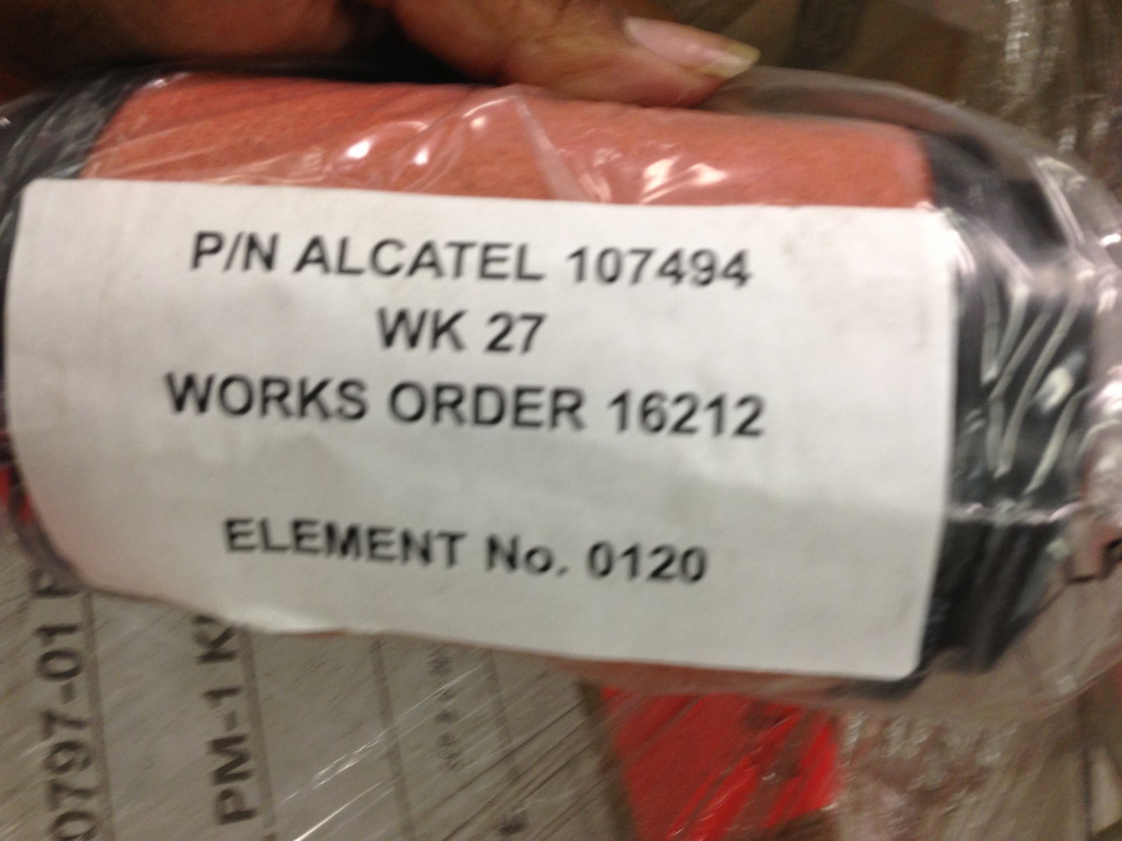 1 Alcatel OME25HP Filter Cartridge 107494 Original OEM