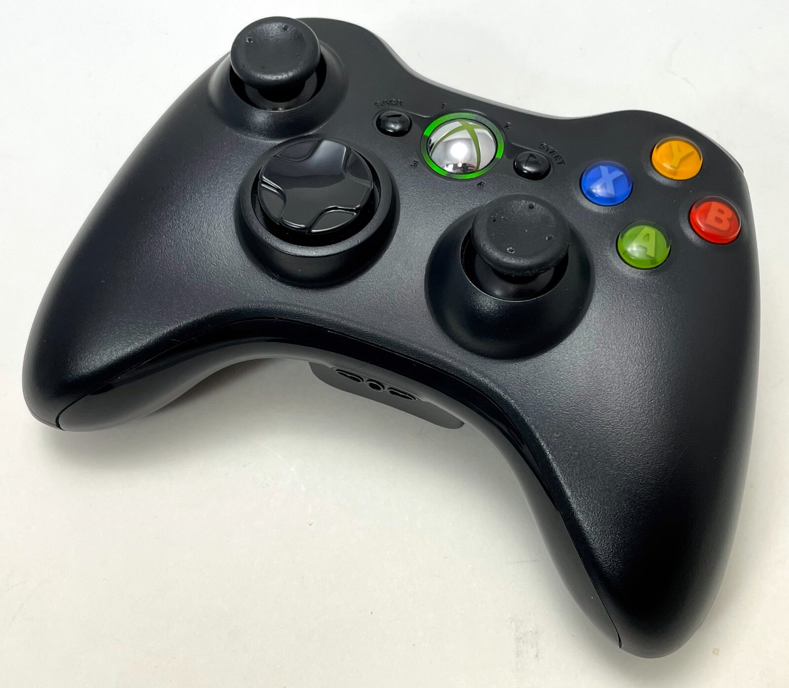 Official Microsoft Xbox 360 & Windows Black Wireless Controller 1403 OEM gamepad