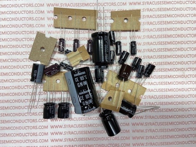 Wells Gardner K7000 Cap Kit including FILTER CAP - All NICHICON Caps!