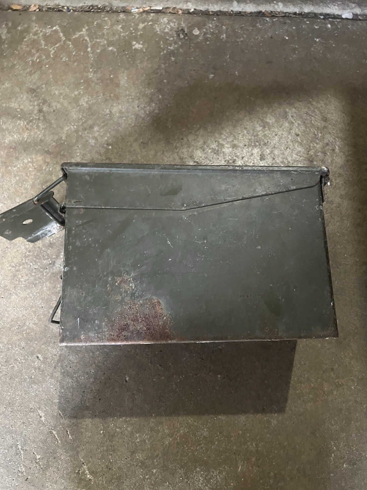 Vintage U.S. Military Ammo Box ~ Empty Case