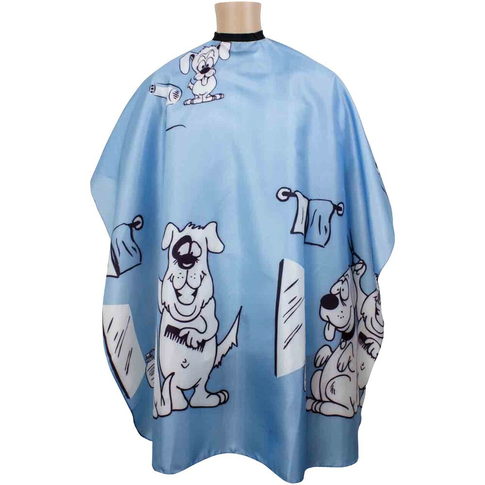 BARBER SALON BEAUTY SEWICOB VINCENT HAIR CUTTING CAPE CHILDREN KID YOUTH PUPPY