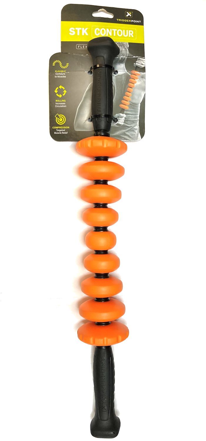 STK Contour TriggerPoint Compression Muscle Back Relief Massage Bar Stick Roller