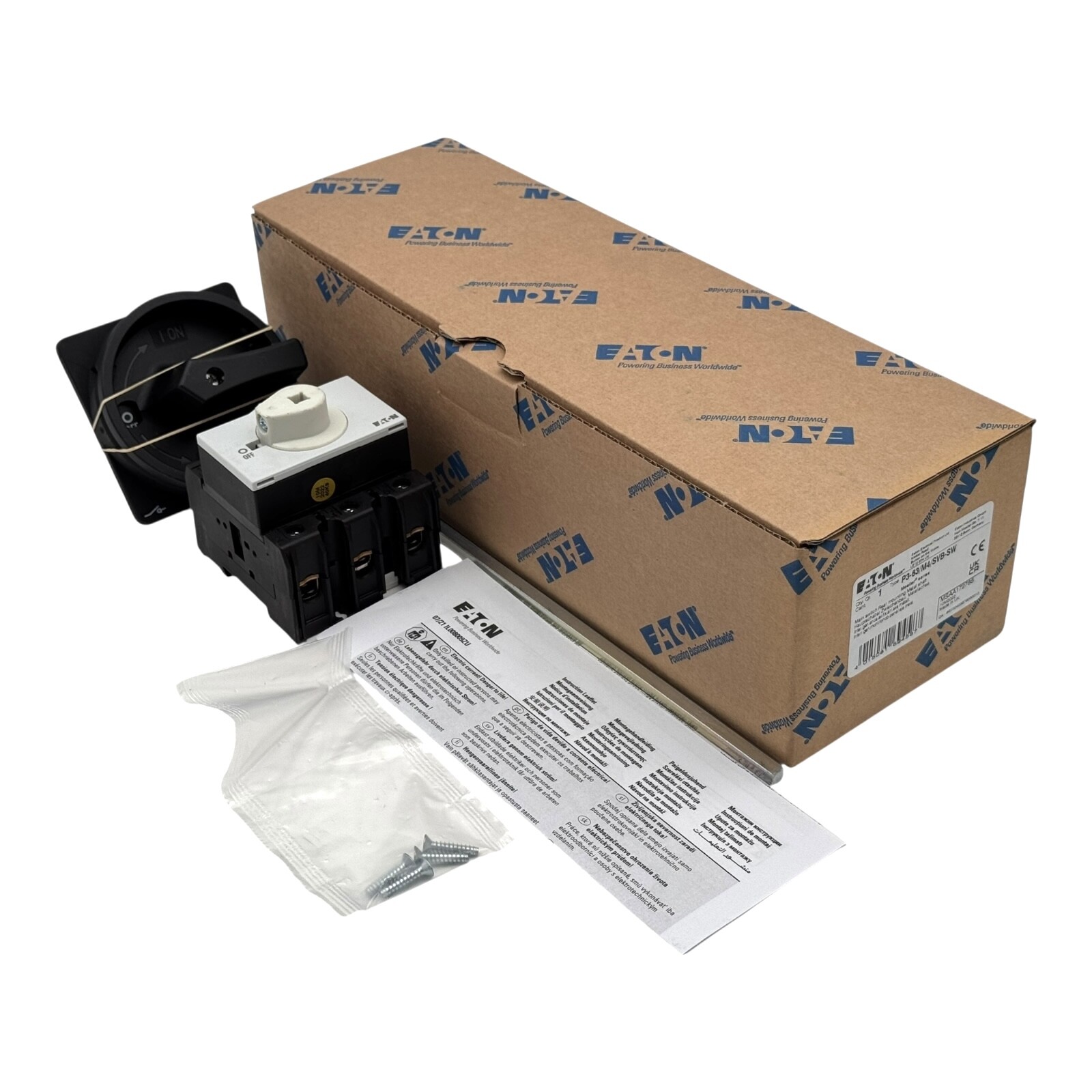 Eaton P3-63/M4/SVB-SW main switch 3 pole -unused/original packaging-