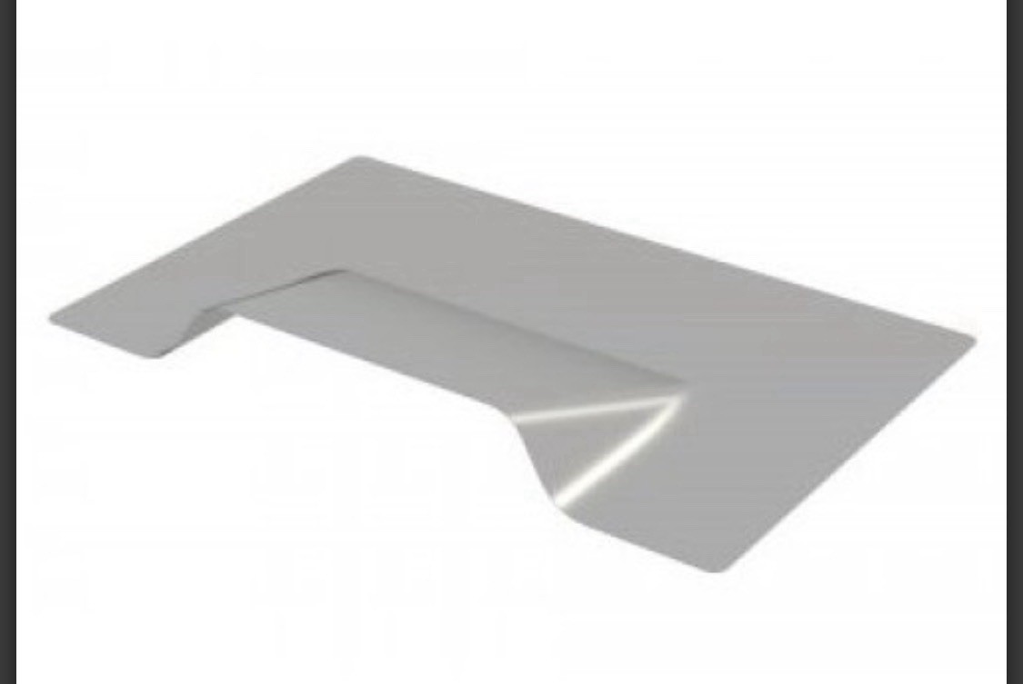 IronRidge Quick Mount PV QM-THDF-01-M1 Seamless Tile Hook Flashing (20/Box)