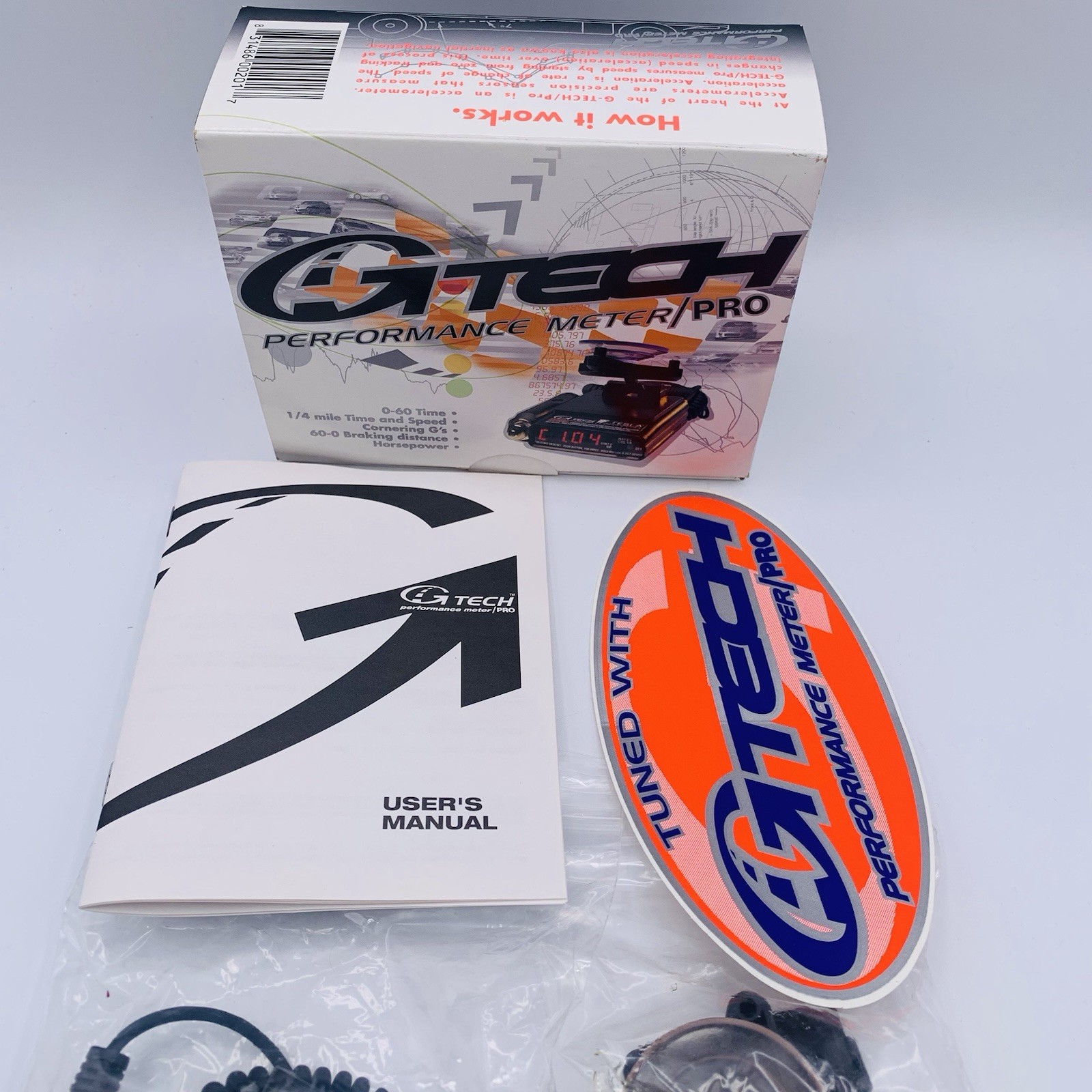 G-Tech Tesla Electronics Performance Meter/PRO NOS New Old Stock Condition