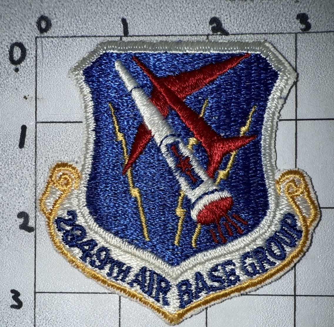 Vietnam War - 1970s USAF 2849th Air Base Group Patch (9)