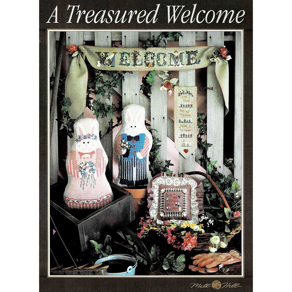 Very Rare Mill Hill  Chart Book  A Treasured Welcome