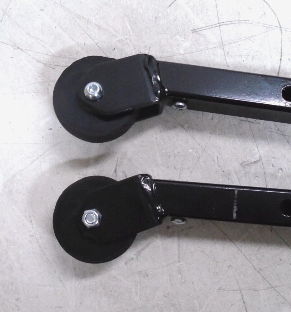 Miracle Mobility Anti-Tipping Wheels (x2) & Back Wheel Wells (x2) Replacements