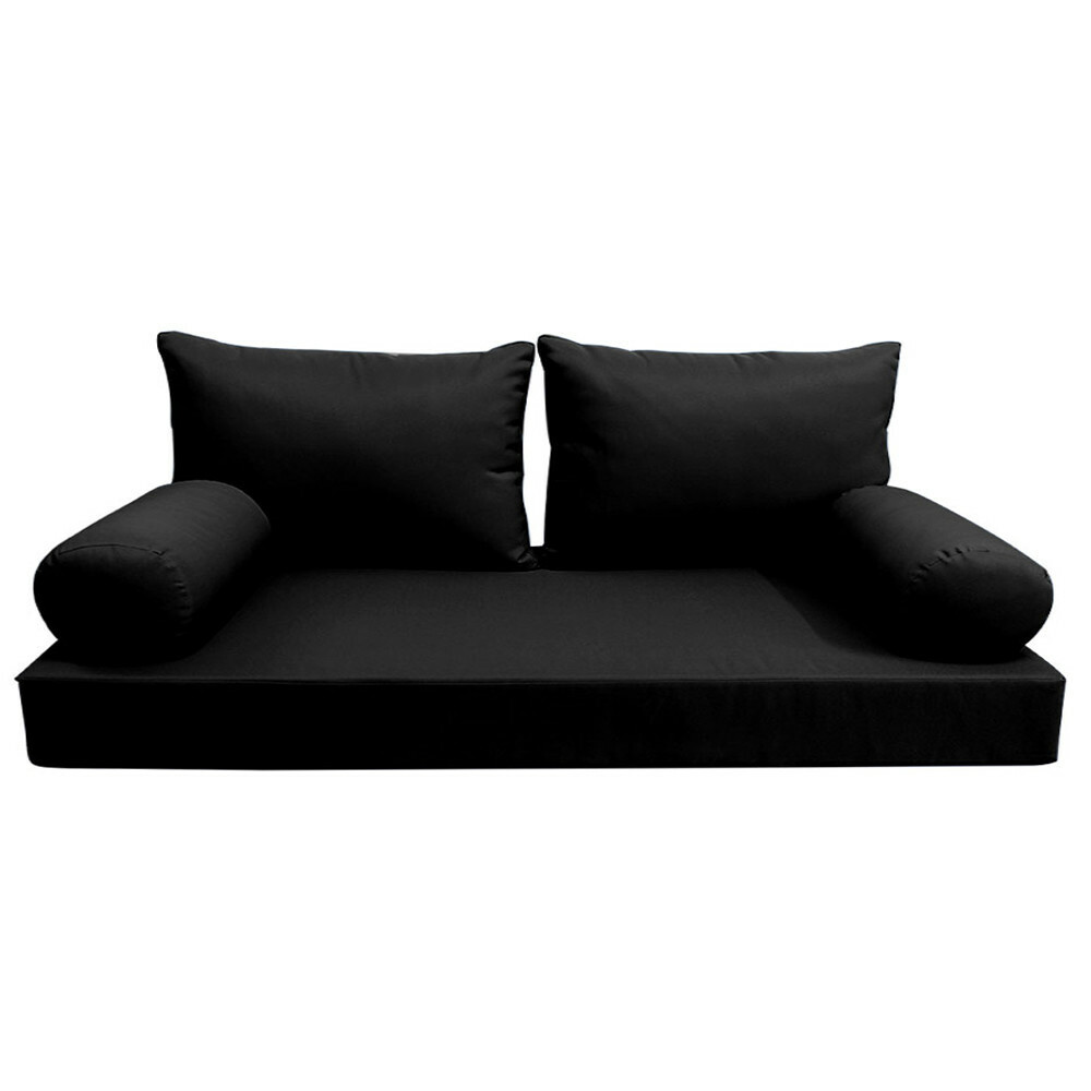 *COVER ONLY*-Style 2 Daybed Mattress Bolster Pillow Covers Knife Edge Twin-AD109
