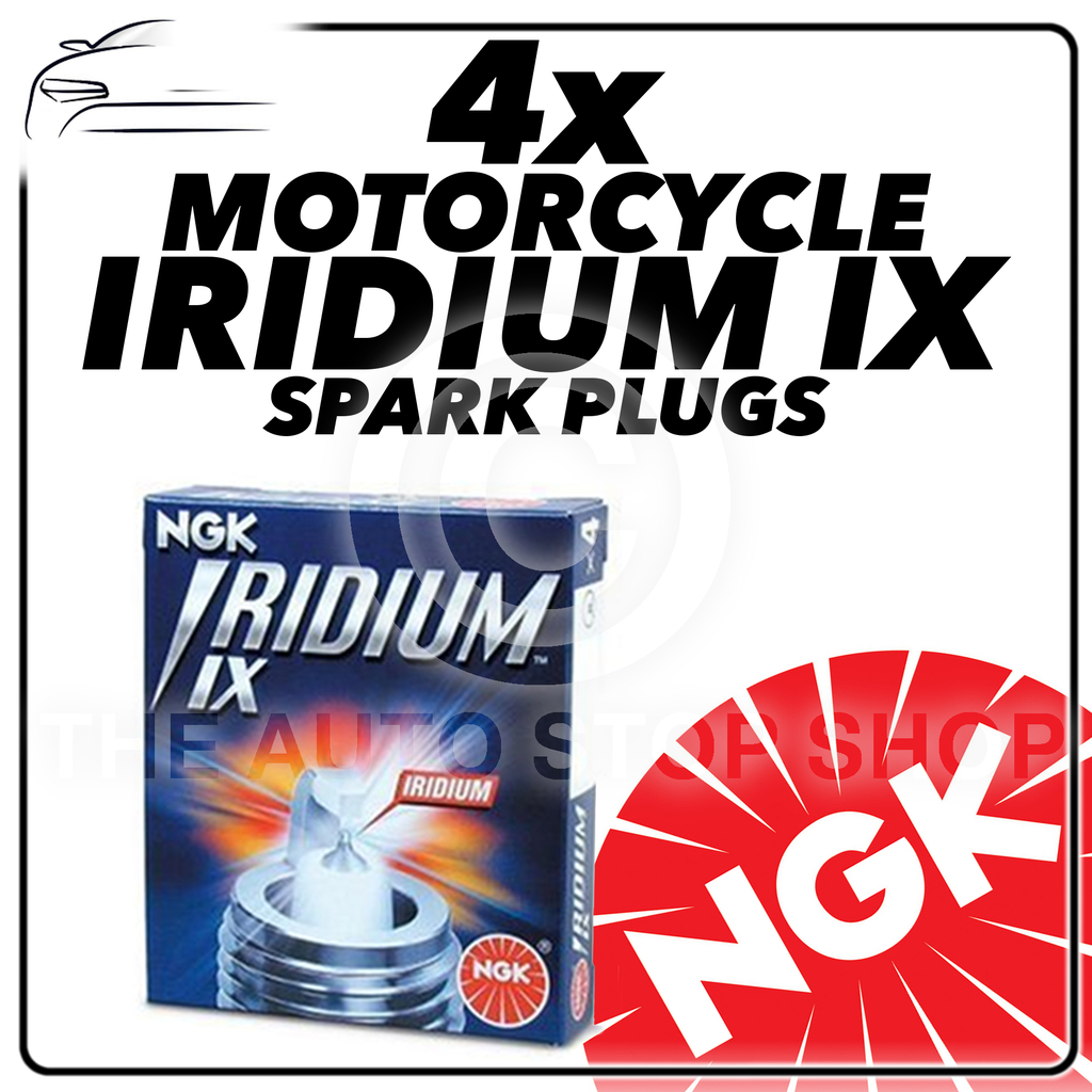 4x NGK Upgrade Iridium IX Spark Plugs for YAMAHA  1300cc XJR1300/SP 99-> #2202