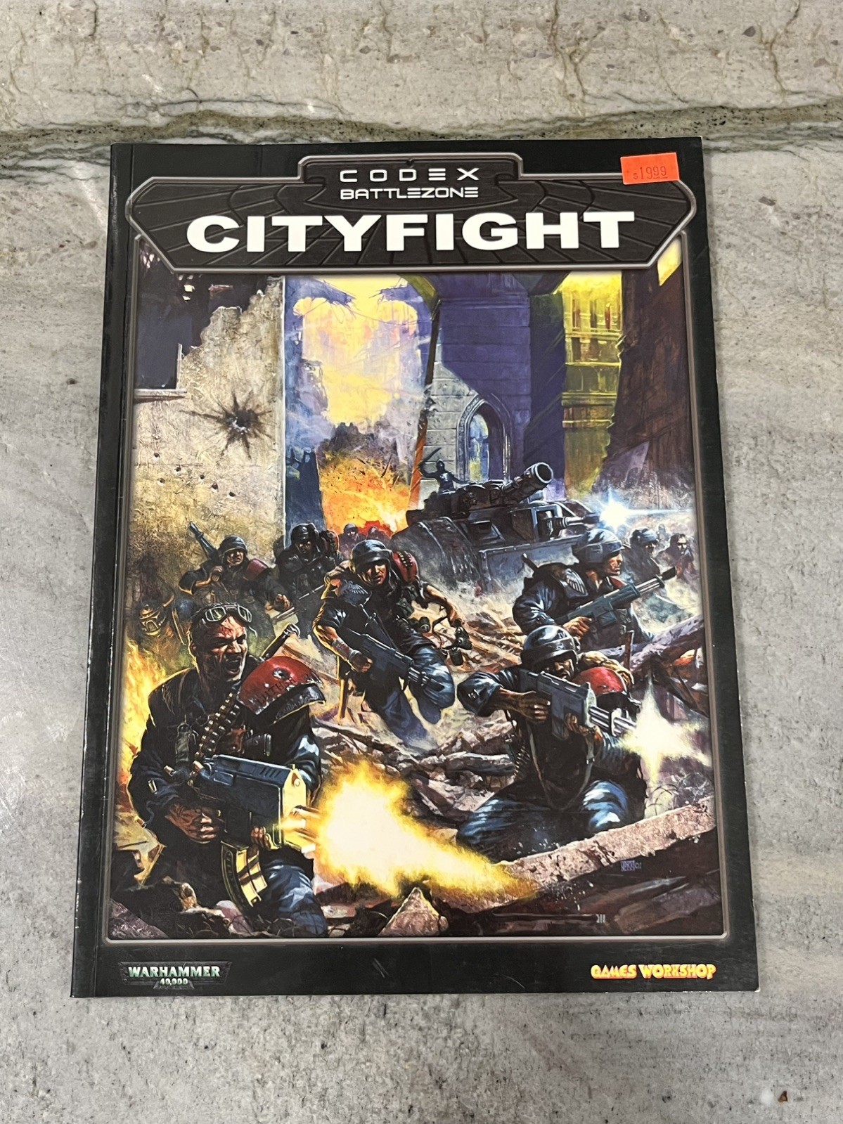Warhammer 40K Codex Battlezone CITYFIGHT Rulebook Games Work OOP