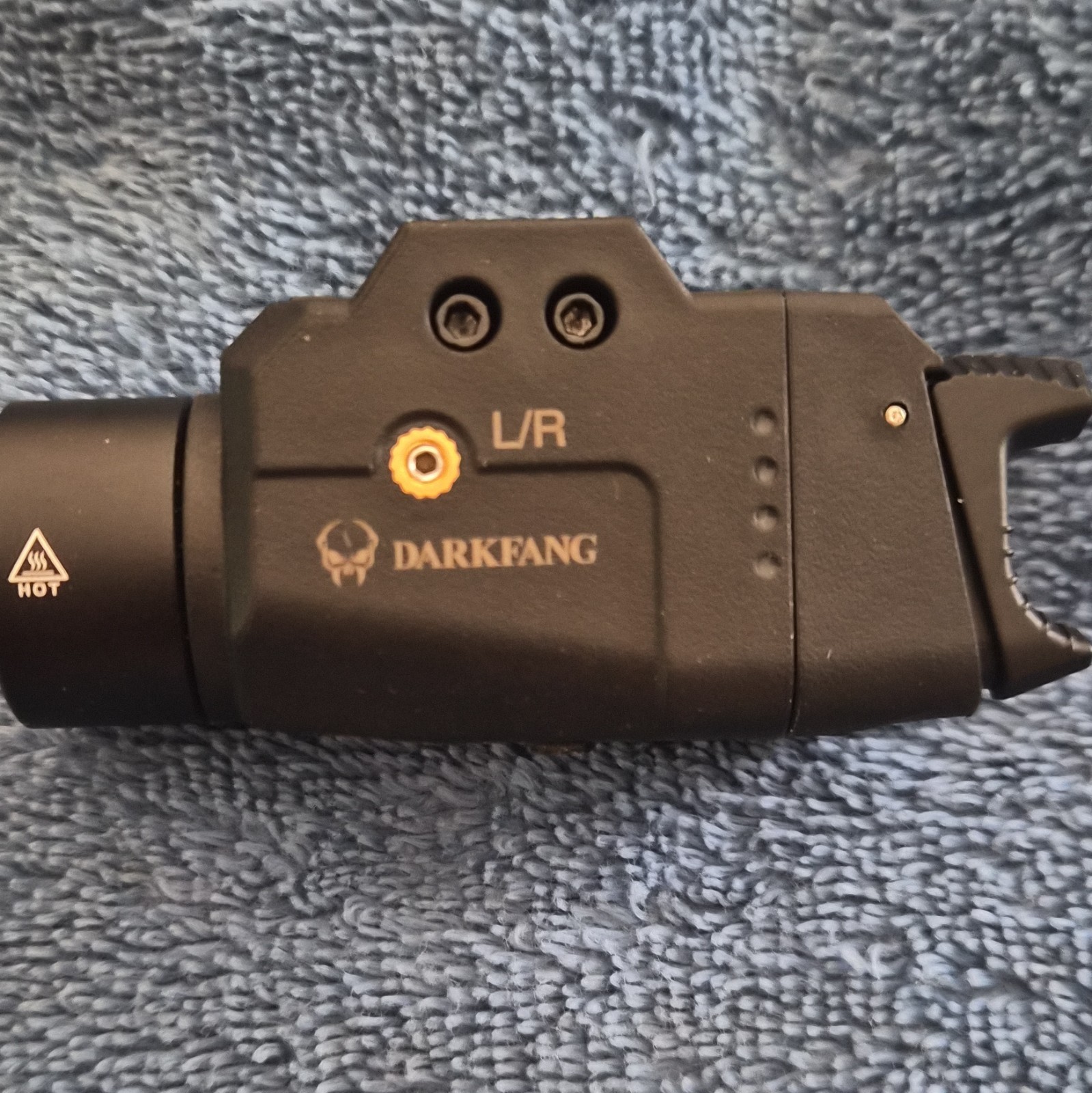 DARKFANG Tactical Handgun Mounted Weapon Light Flashlight Black DK-9050L