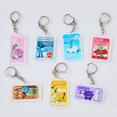 Pokemon PRONTO È PRONTO Collaboration Acrylic Keychain Japan