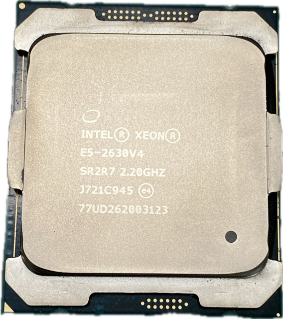 Lot of 2 Intel Xeon E5-2630V4 SR2R7 2.2Ghz Server CPU