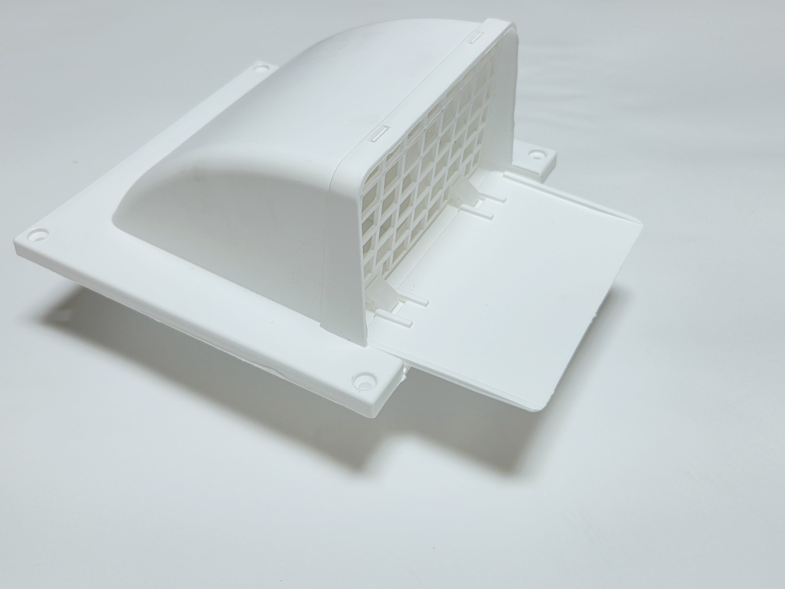 Primex Pvc 4" Soffit Vent Screen & Damper White