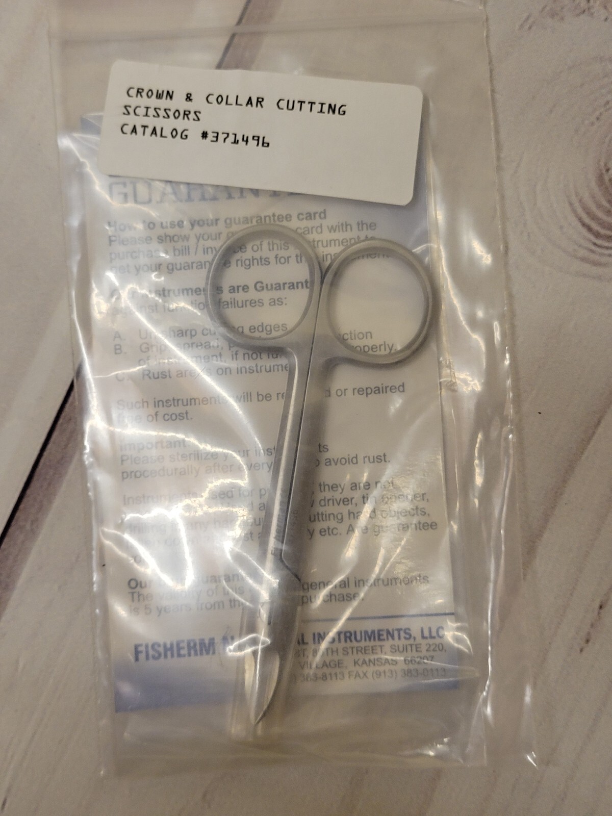 NEW crown and collar cutting scissors Stainless Steel Germany
