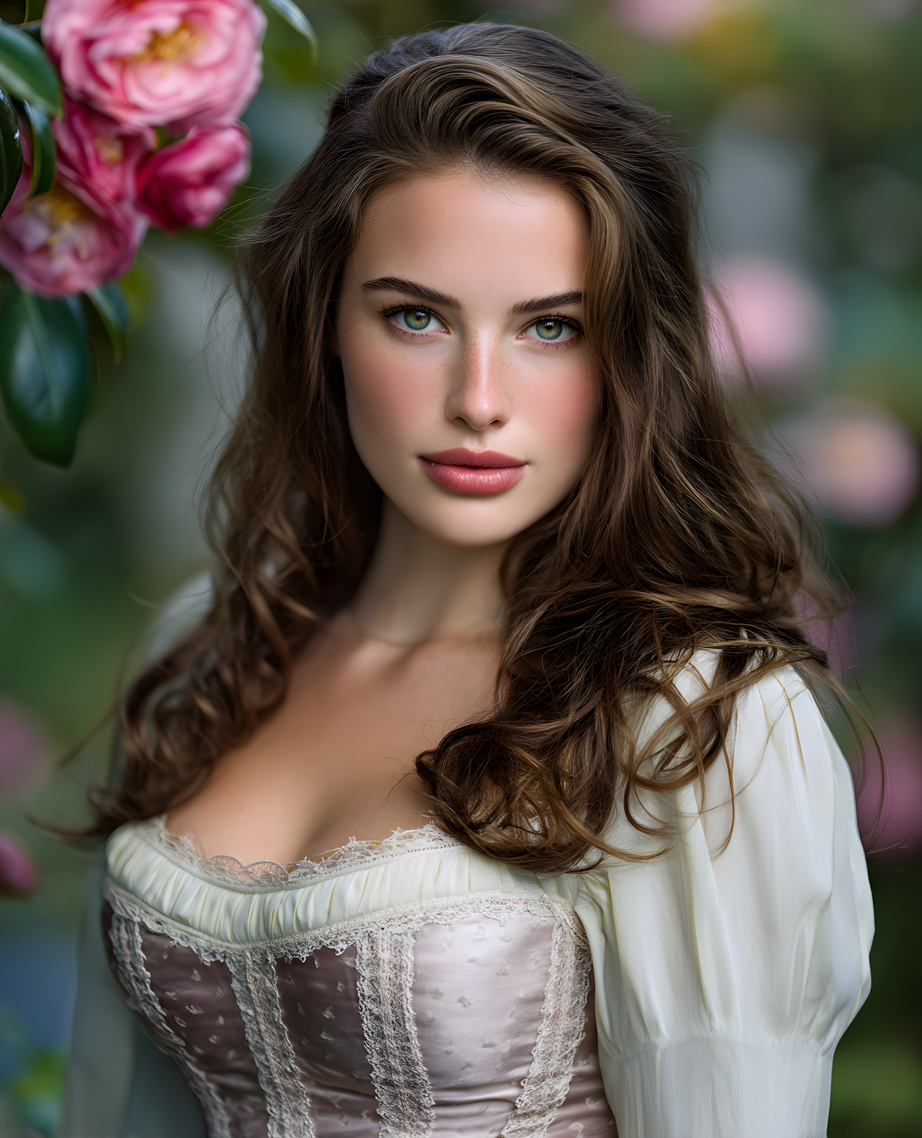 8x10 Glamour Woman Portrait Art Print - 804420126