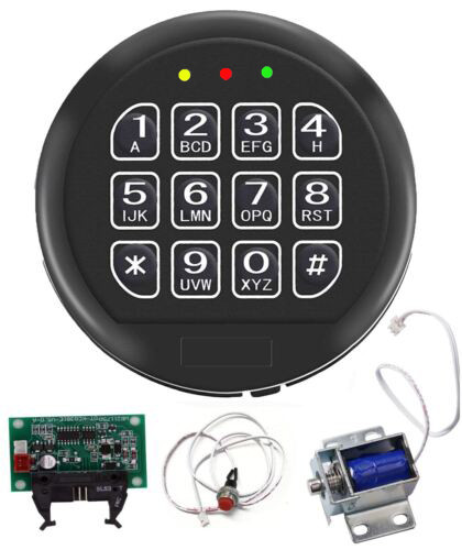 Gun Safe Lock Replacement Digital Keypad Electronic Safe Lock Gun Safe Box ,