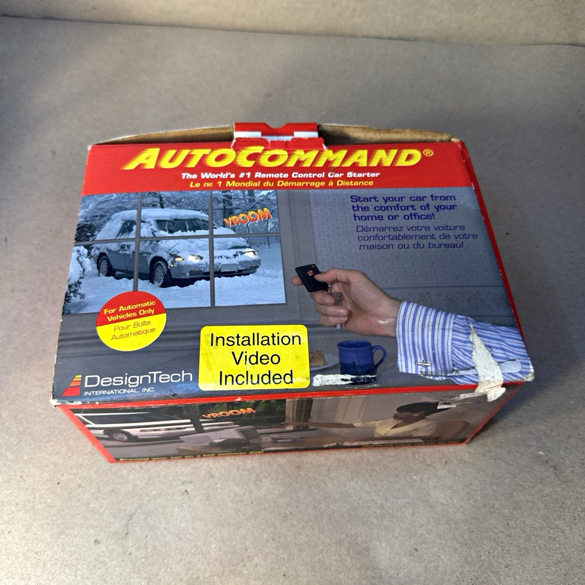 Remote Start Design Tech Auto Command Remote Control Car Starter New In Box