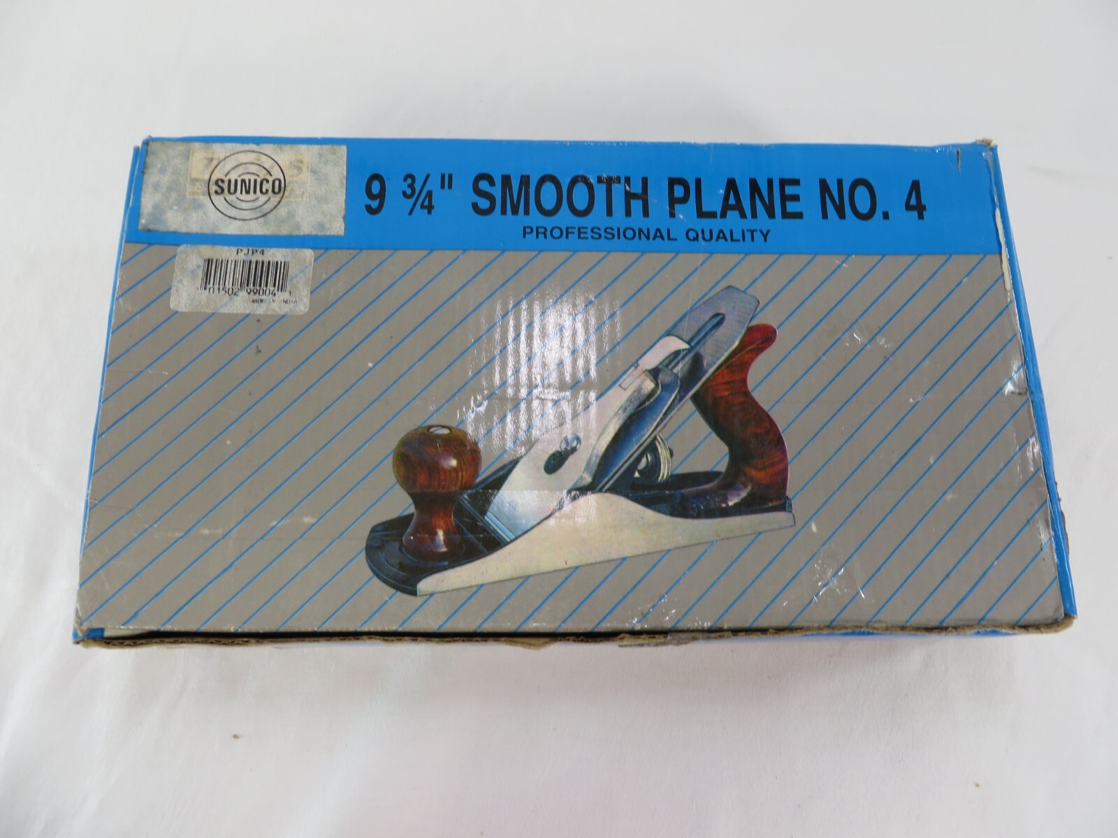 Vintage SUNICO 9  3/4" Smooth Plane No 4 - 2" Steel Cutter in Original Box