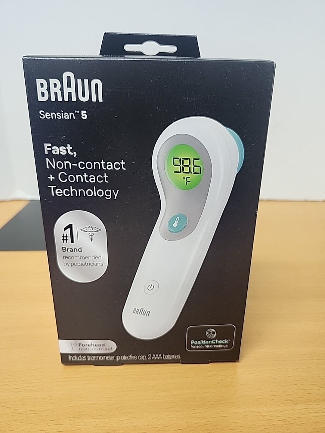 Braun NTF3000US No Touch Plus Forehead Digital Thermometer