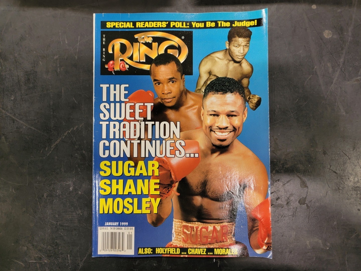 The Ring January 1999 Magazine Sugar Shane Mosley – Office Equipment