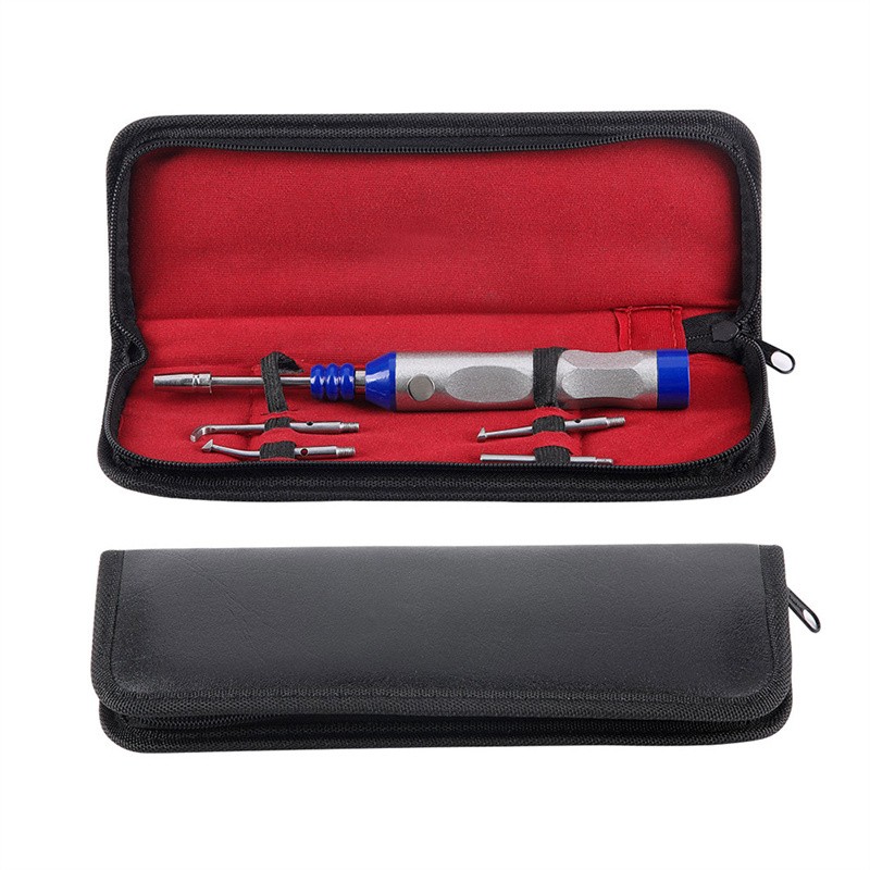 Dental Automatic Crown Remover Kit Adjustable 4pc Shifts Crown Teeth Restoration