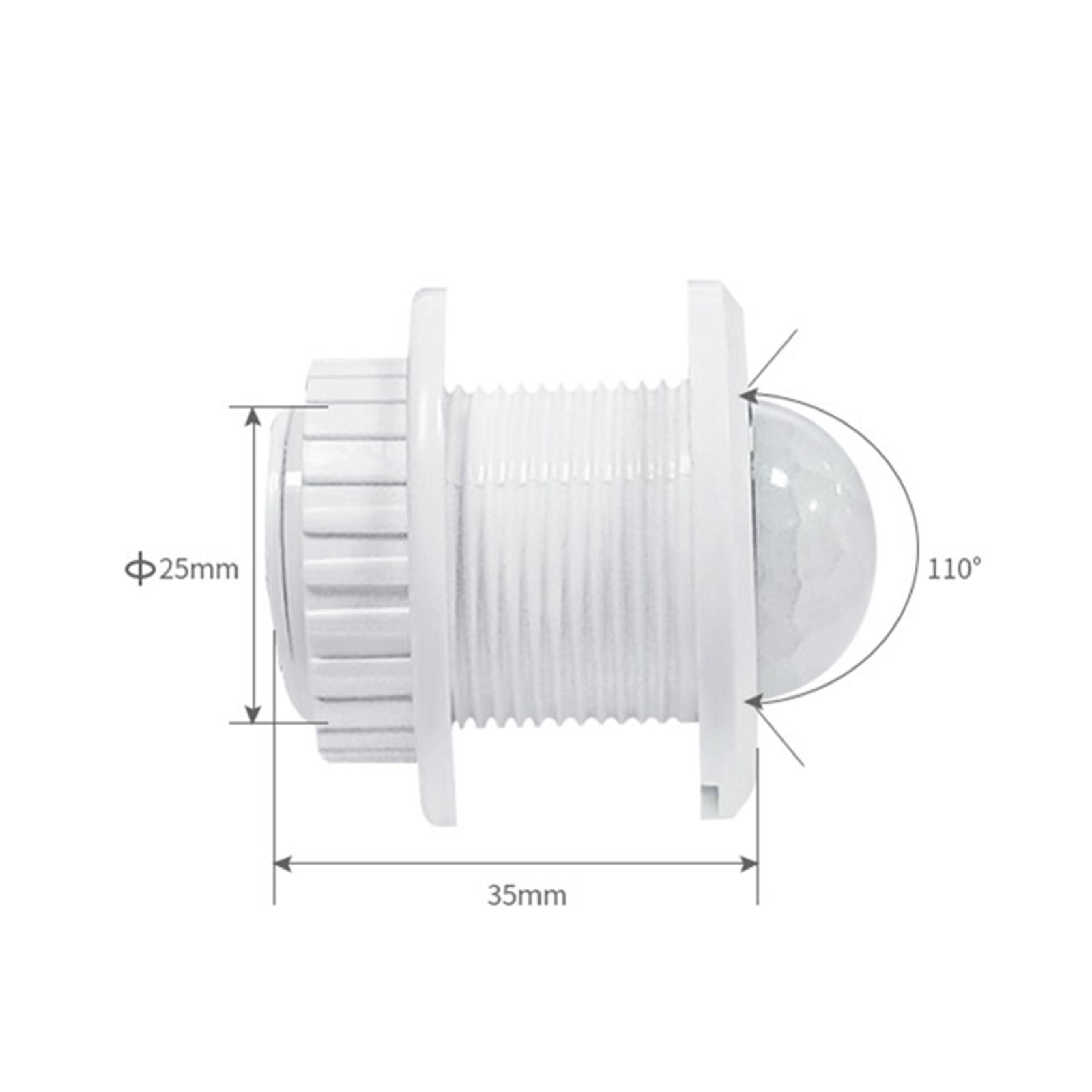 3-5m Automatic Body Infrared PIR Motion Sensor Detector Switch For LED light E