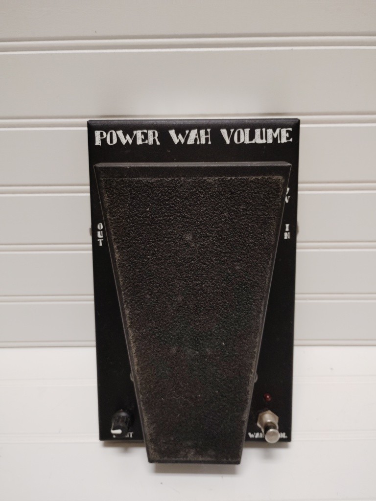 Vintage Morley  Power Wah Volume Black Electric Guitar Foot Pedal Made in USA