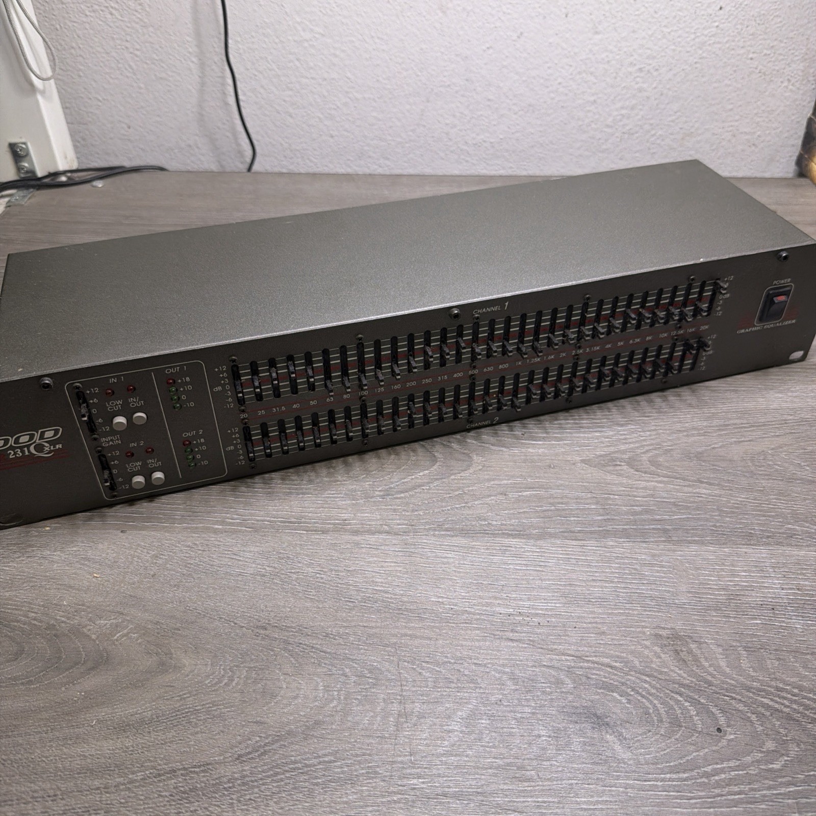 DOD SR231QXLR Stereo Graphic Equalizer - Precision Sonic Sculpting