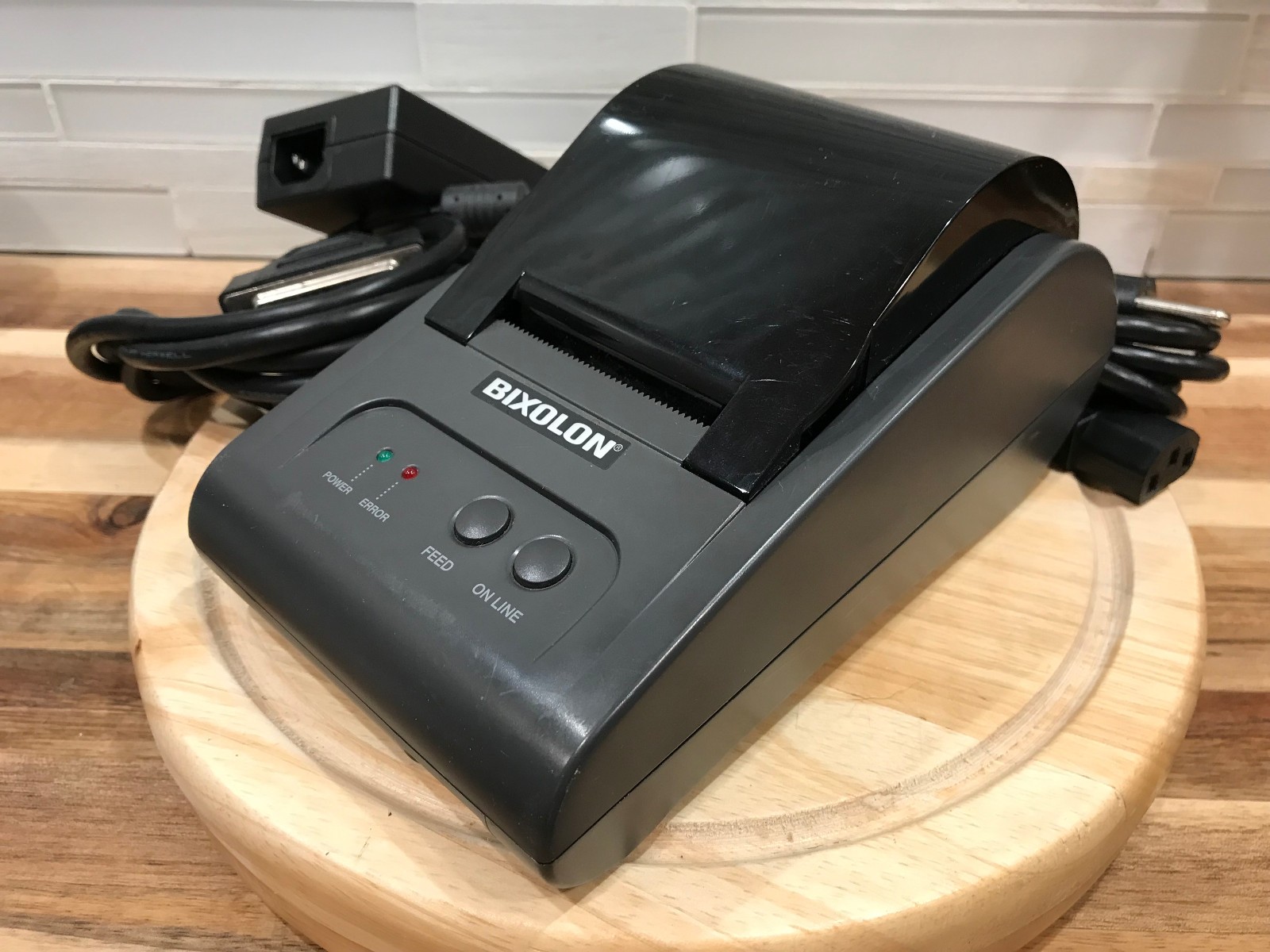 Bixolon STP-103II Thermal Receipt Printer USB STP-103IIG w/ AC Adap, parallel
