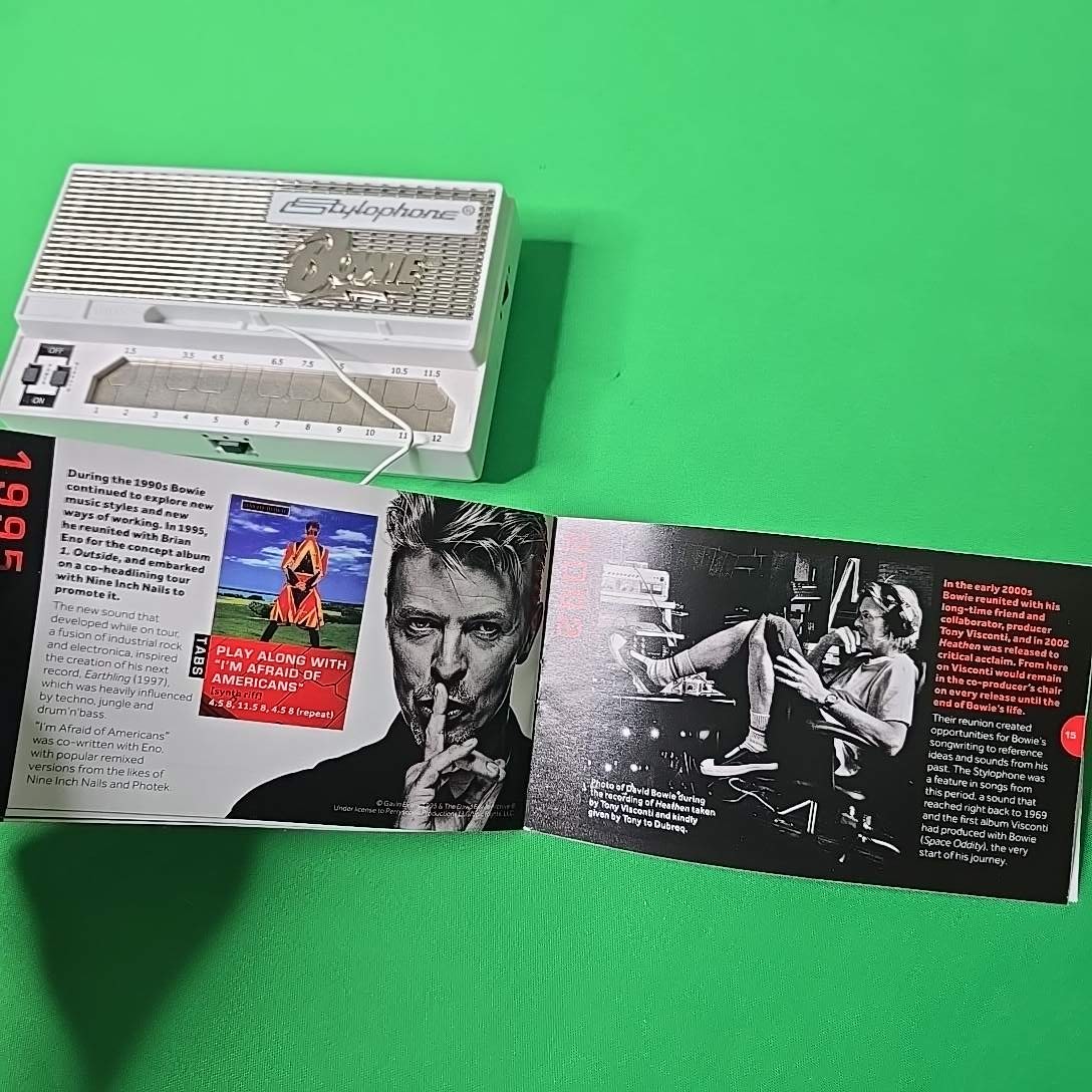 Bowie Stylophone - Limited Edition Synthesizer New Open Box