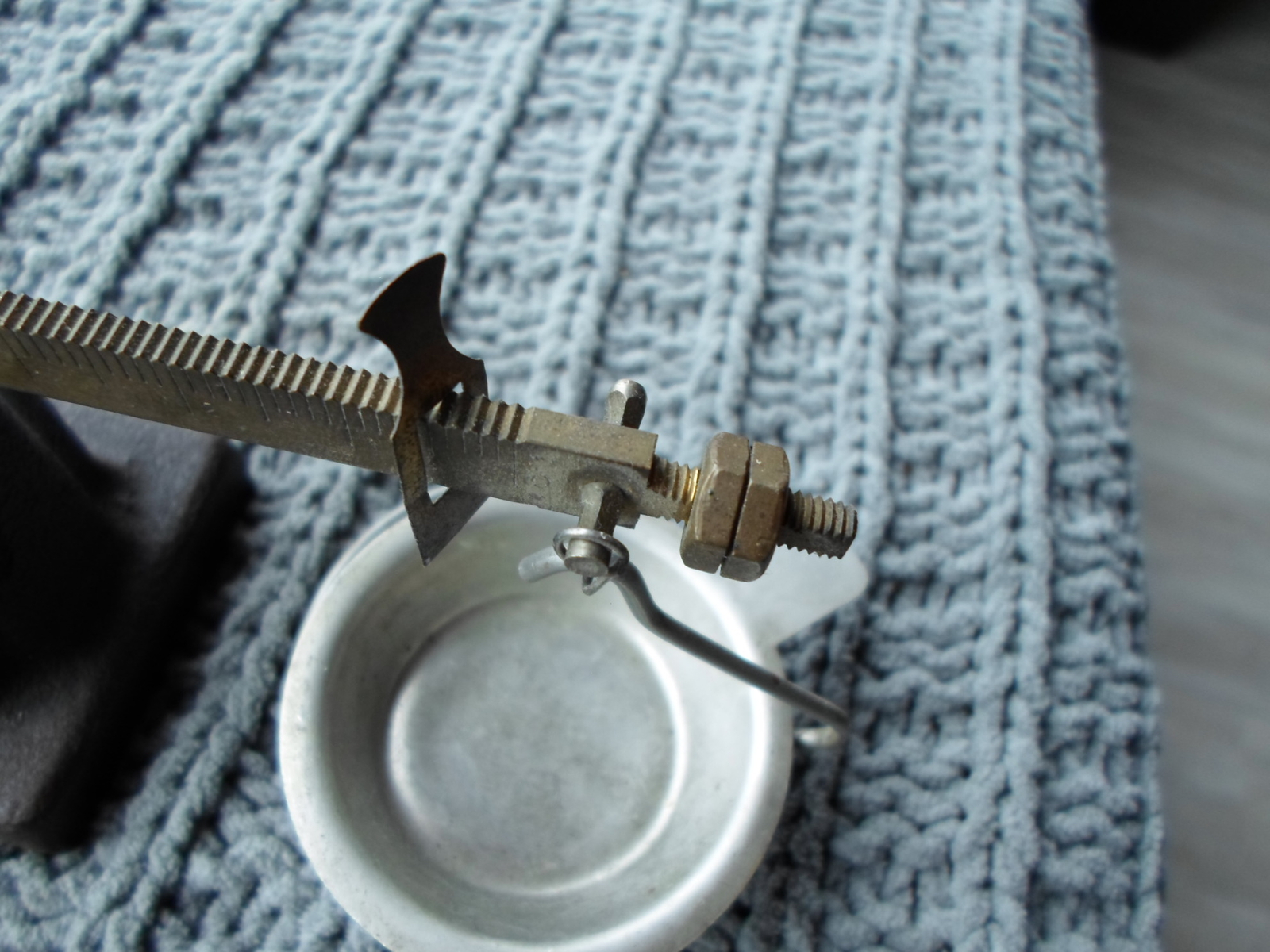 Vintage REDDING POWDER shot measure SCALE - reloading