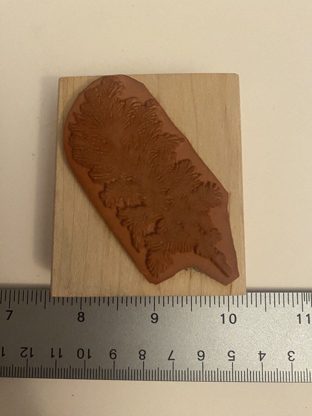 Tree Branch Wood Mounted Rubber Stamp RS11