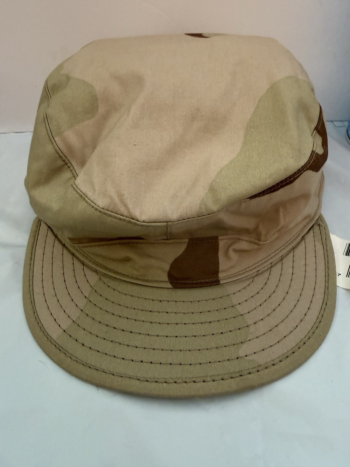 Sekri Industries Desert Camouflage 3-Color Military Patrol Cap Size 7 1/4