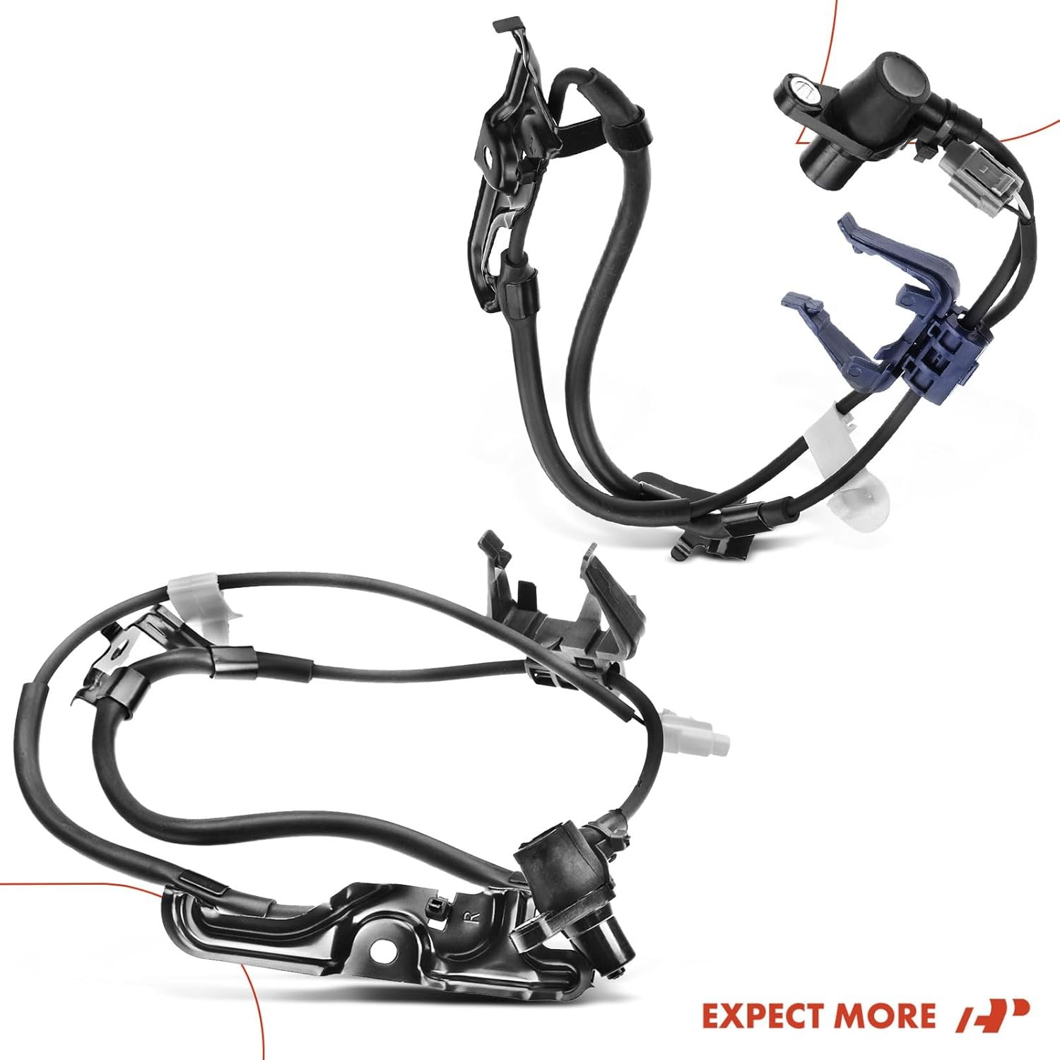 A-Premium 2PC Set Front ABS Wheel Speed Sensor Compatible w/Toyota&Lexus Models-